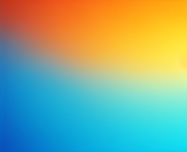 Dynamic Dark Orange and Blue Vibrant Grainy Gradient Background