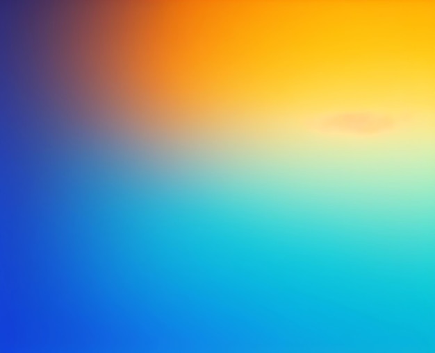 Dynamic Dark Orange and Blue Vibrant Grainy Gradient Background