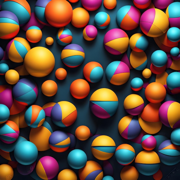 Dynamic Dimension Abstract 3D Background