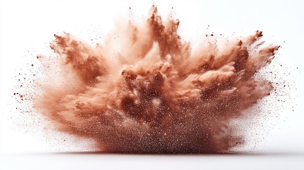 Dynamic Explosion of Brown Powder Generative AI