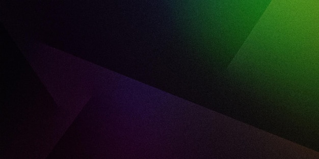 Dynamic geometric shapes on multicolored green purple black gray graphite dark gradient backdrop