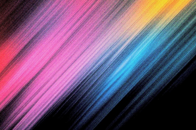 Dynamic Light Streaks in Multicolor Spectrum with Gradient Effects