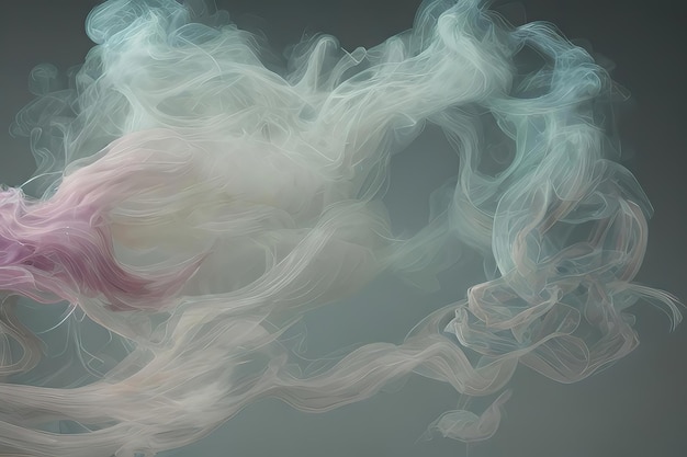 Dynamic Smoke Art with Color GradientxA