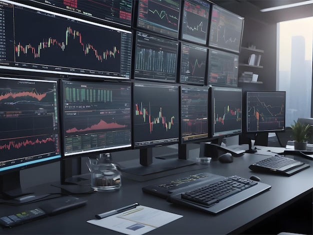 Dynamic Stock Trading Workspace Financial Insights and Market Trends Generative AI