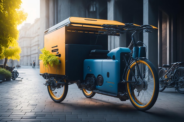 E cargo bike