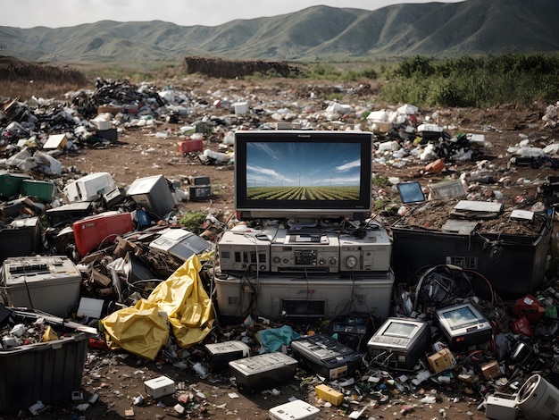 E waste management and recycling becomes a major concern