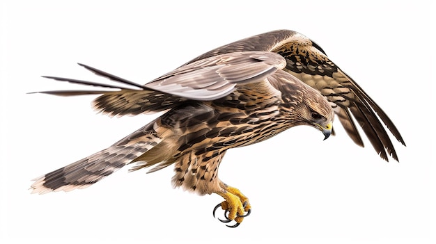 a eagle bird with a white background