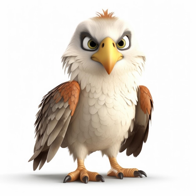 Eagle cartoon character