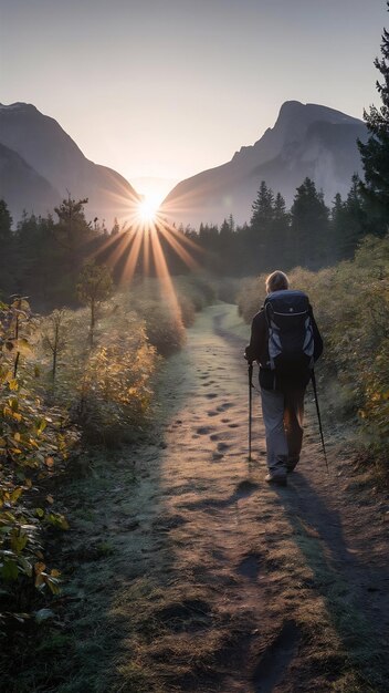 Early Morning Trail Hike