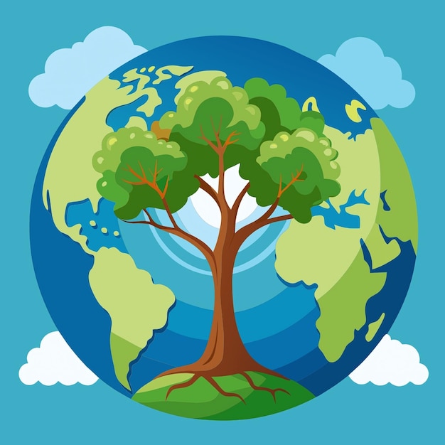 earth day icon clipart