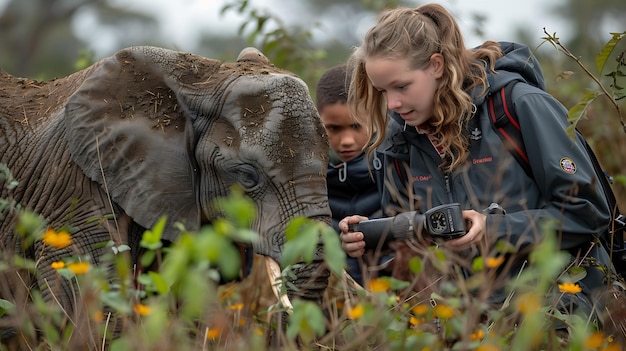 Photo earth day wildlife conservation expedition handson experience for students and wildlife enthusiasts