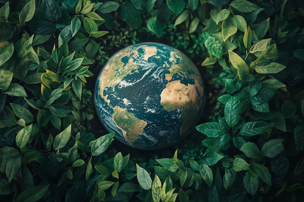 earth in a green world