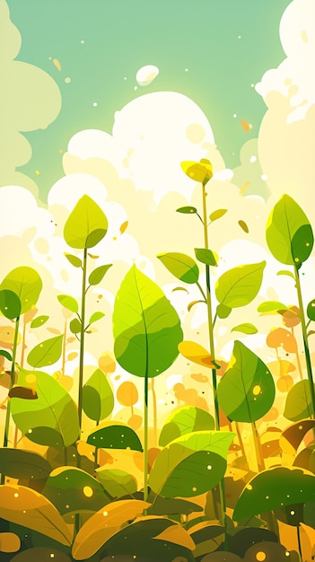 Earth hour protection environment low carbon life illustration world earth day tree concept illustr