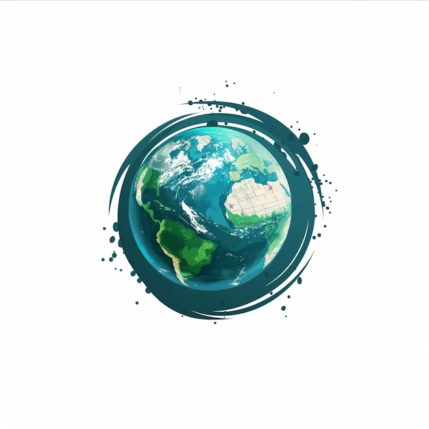 Photo earth logo