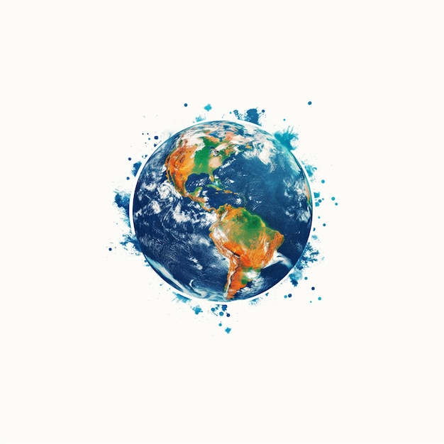 Photo earth logo