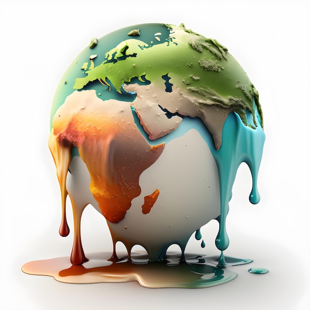 The Earth Melting Global Warming