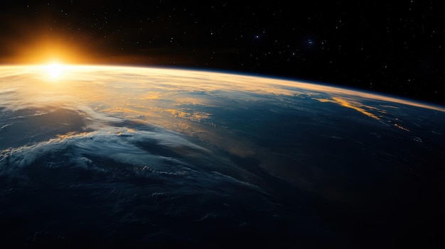 The earth view from space view sunrise view earth planet space planet sunrise planet earth