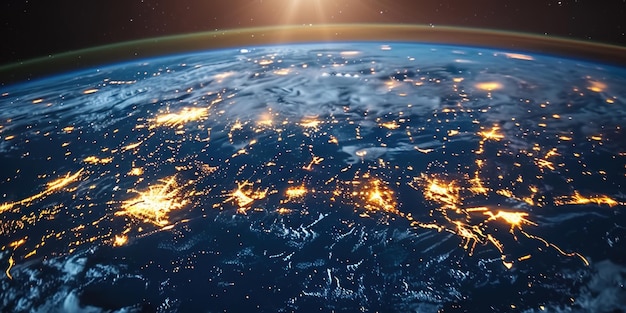 Earth39s Glow City Lights From Space