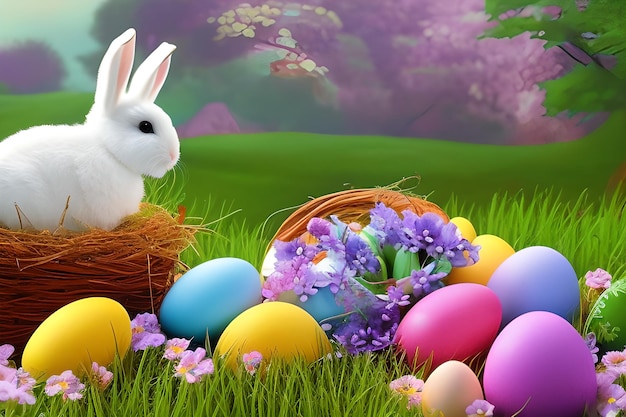 Easter Background Happy Easter Background Easter Day Background Easter Bunny Easter Egg