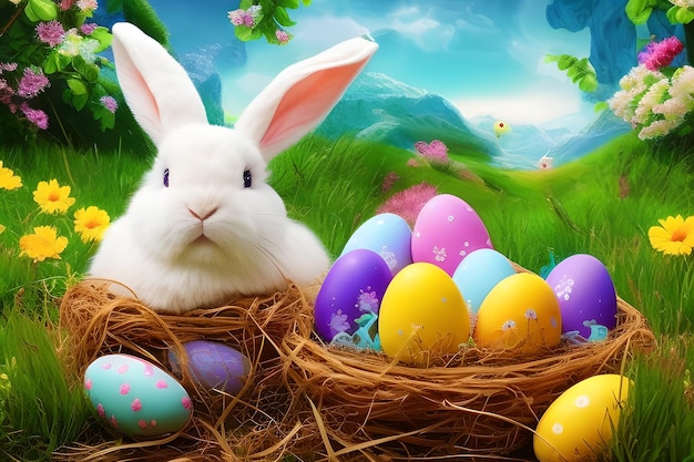 Easter Background Happy Easter Background Easter Day Background Easter Bunny Easter Egg