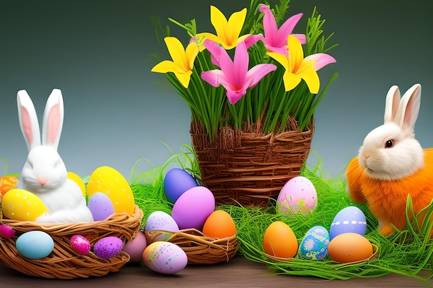 Easter Background Happy Easter Background Easter Day Background Easter Bunny Easter Egg