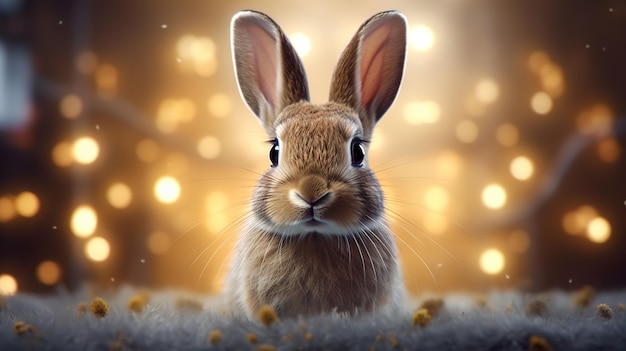 easter bunny background