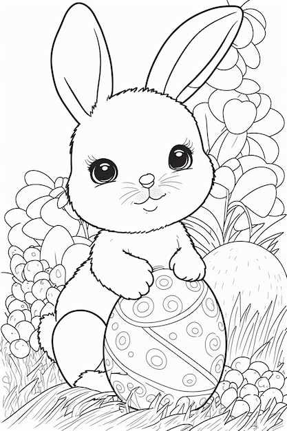 easter coloring pages for kids and adults