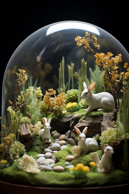 easter day diorama