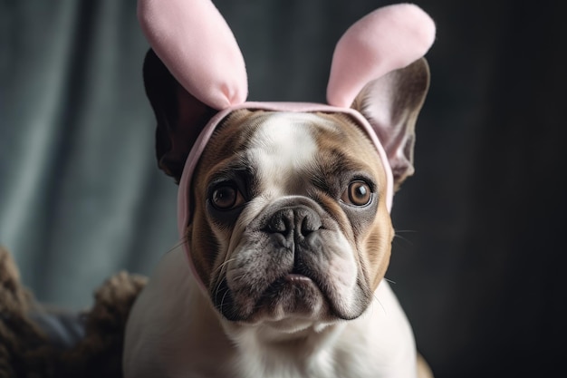 Easter Dog Portrait