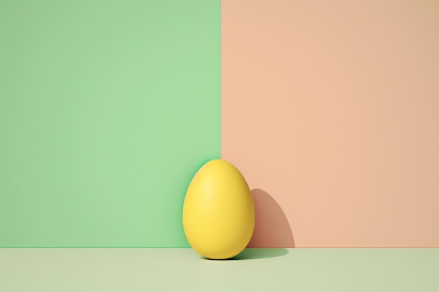 easter egg background minimalist style