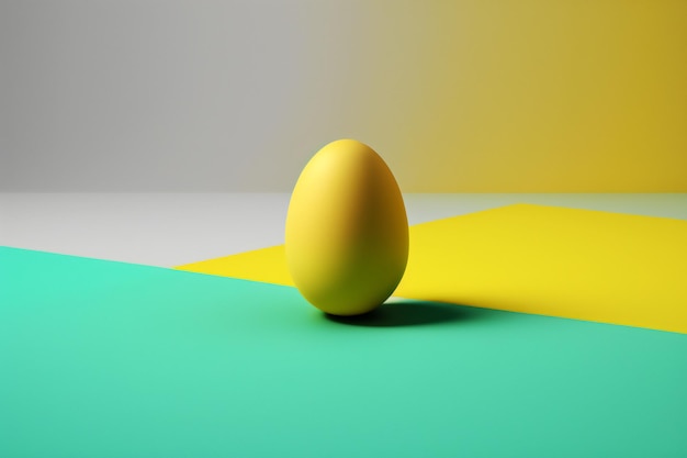 easter egg background minimalist style