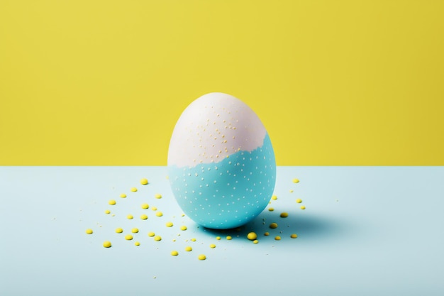 easter egg background minimalist style