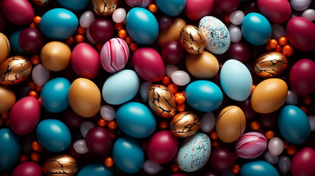 Easter Egg Background Stock Photo Style 169