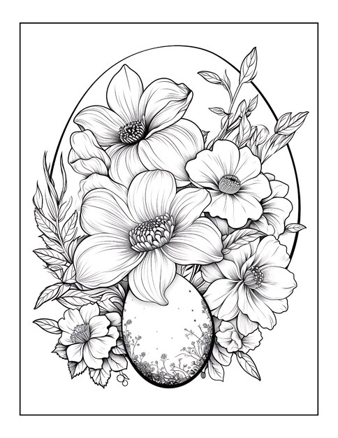 Easter Egg Coloring Pages