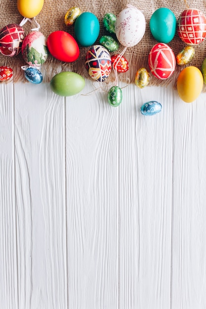 Easter eggs ornament