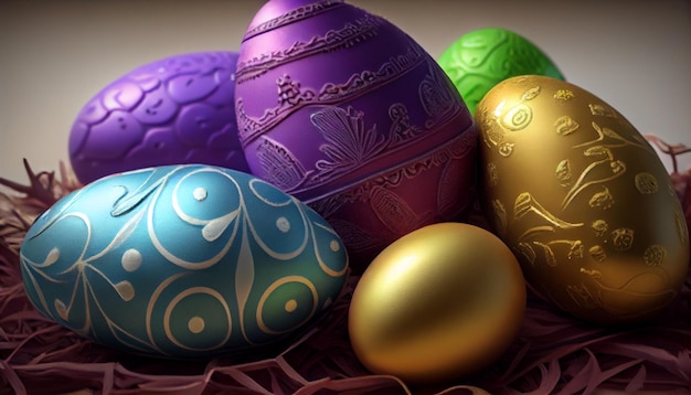 Easter eggs