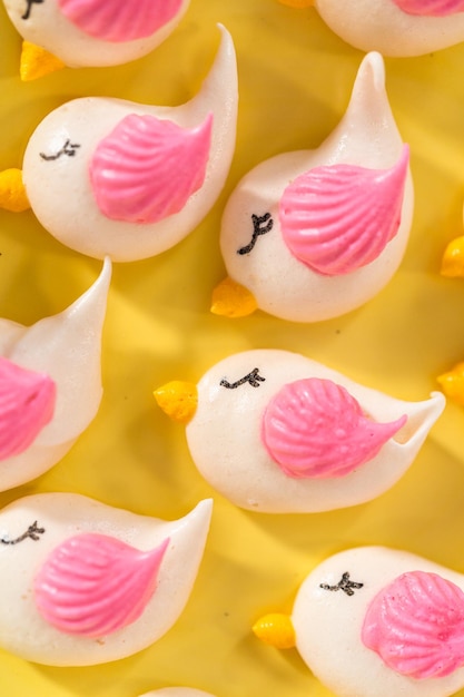 Easter Meringue Cookies