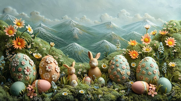 Easter Scene