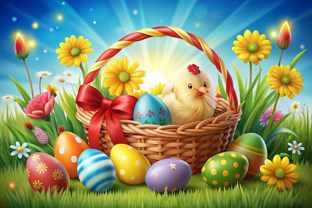 Easter vector illustration