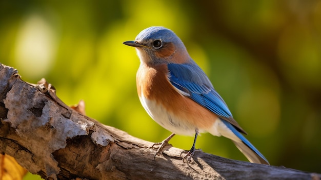 Eastern Bluebird 8K Photography Ultra HD Sharp Capture