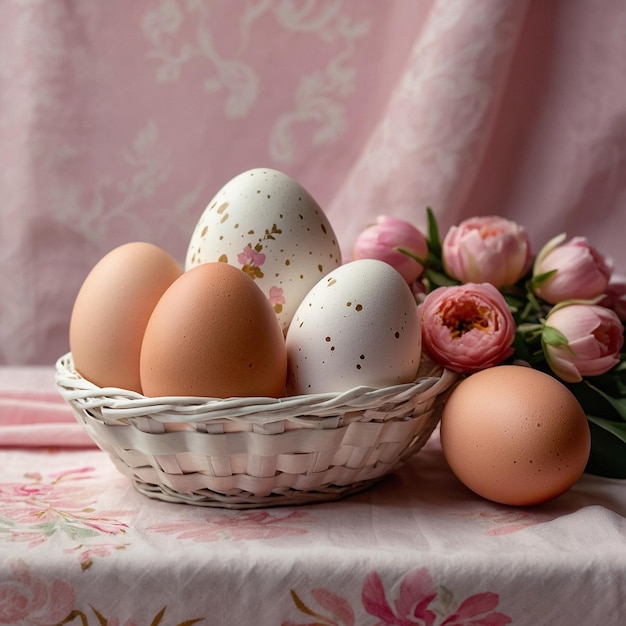 eastern eggs a basket