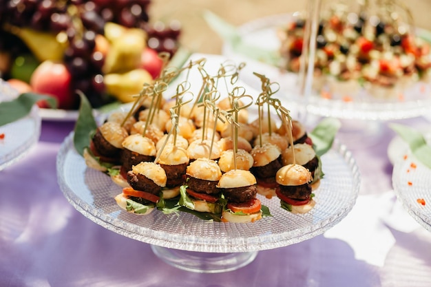 Easy appetizers and canapes