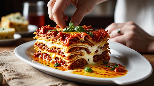 Photo easy lasagna recipe for beginners stepbystep guide