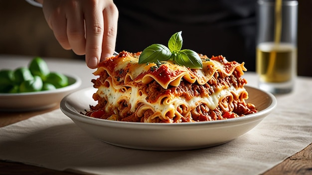 Photo easy lasagna recipe for beginners stepbystep guide