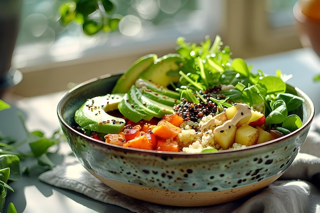 Photo easy and tasty healthy bowls for a healthier lifestyle