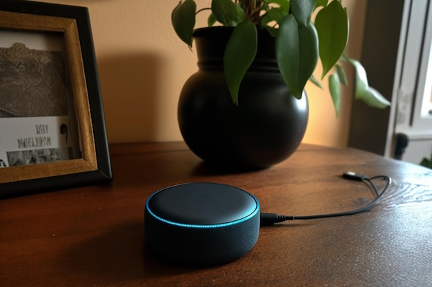 Echo from Amazon Alexa on the table Alexa is a virtual personal assistant developed by Amazon with the aim of assisting in the execution of some everyday tasks The user interacts through speech