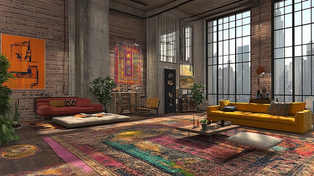 Eclectic Modern Loft