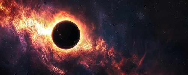 Photo the eclipse of the sun