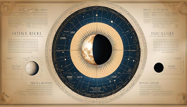 Eclipse with Astronomical Charts