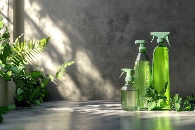 Photo ecofriendly cleaning products